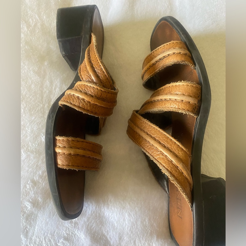 Brown Leather Sandals